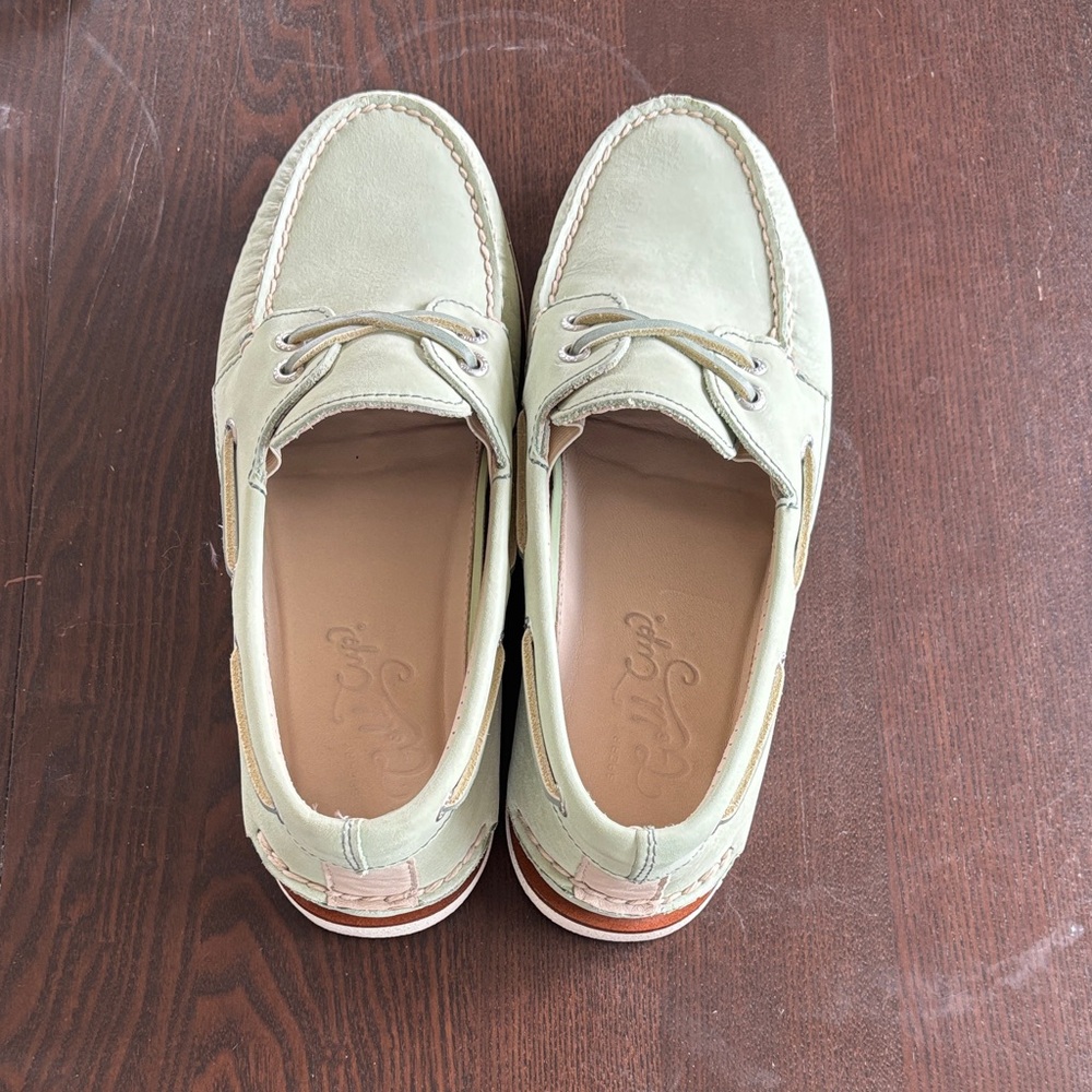 Sperry Men's Mint Boat Shoes